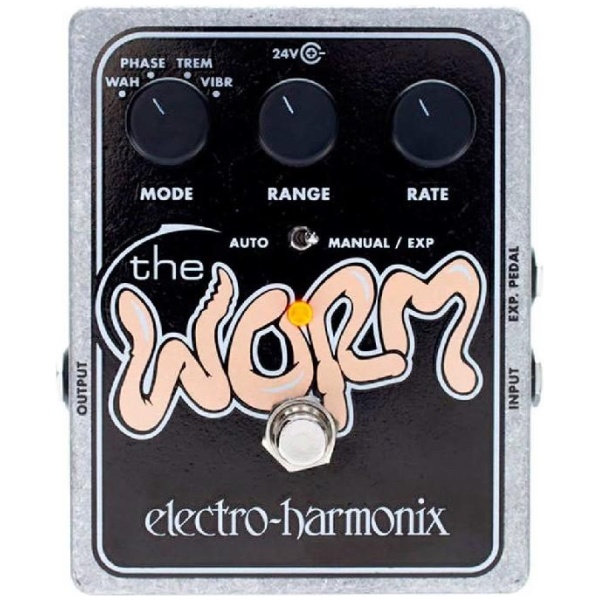 Electro Harmonix WORM Analog Wah Phaser Vibrato Tremolo