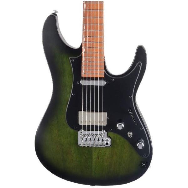 Ibanez EH10TGM Erick Hansel Signature 6str Electric Guitar w/Bag - Transparent Green Matte