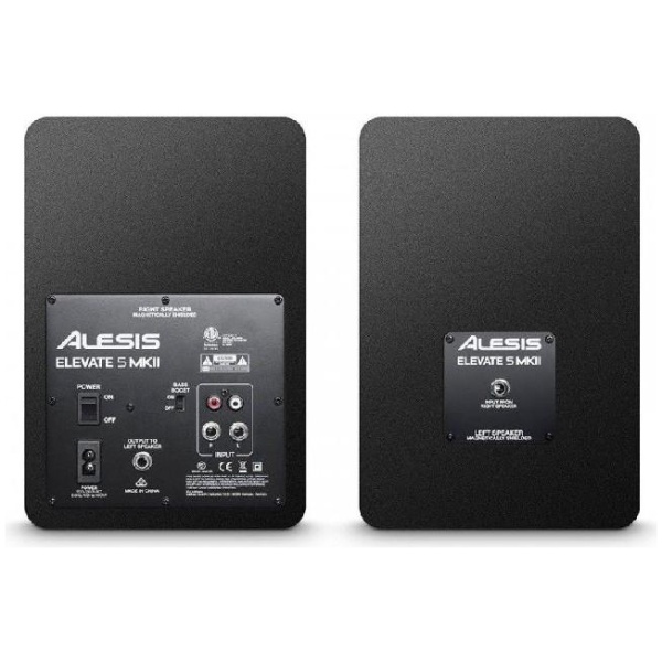 Alesis Elevate 5 Mkii 80 watt Active Studio Monitors 5 Inch Driver 1 Inch Silk Dome Tweete
