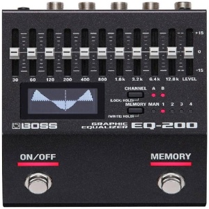 Boss EQ-200 10 Band Graphic Equalizer Effects Pedal