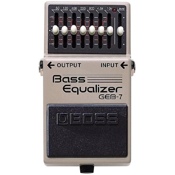 Boss GEB-7 EQ 7-Band Equalizer for Electric Bass