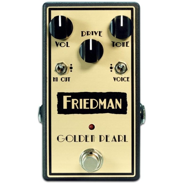 Friedman GOLDEN-PEARL Transparent Overdrive Pedal