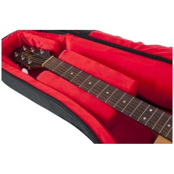 Gator Gator GT-ACOUSTIC-BLK Transit Acoustic Guitar Bag Charcoal