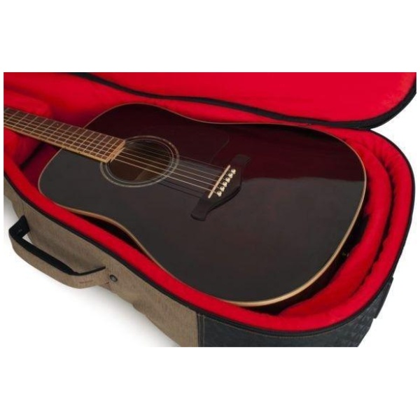 Gator Gator GT-ACOUSTIC-TAN Transit Acoustic Guitar Bag Tan