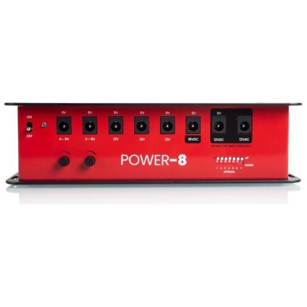 Gator GTRPWR8 Pedal Board Power Supply 8 Outputs