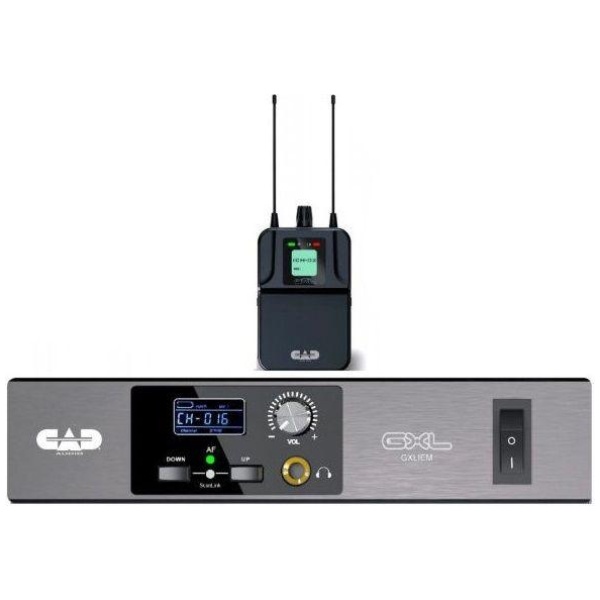 CAD GXL Series GXLIEM Wireless Single Unit In Ear Monitor System