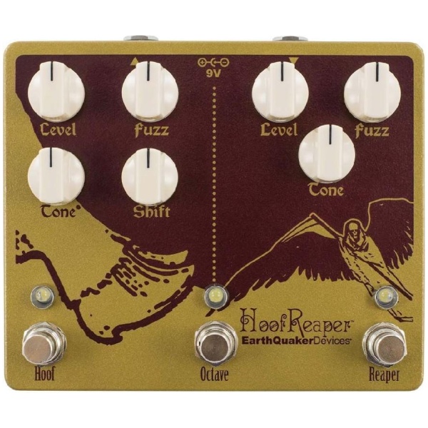 EarthQuaker Devices Hoof Reaper Double Fuzz with Octave Up Pedal