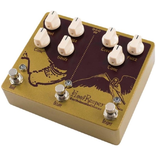 EarthQuaker Devices Hoof Reaper Double Fuzz with Octave Up Pedal