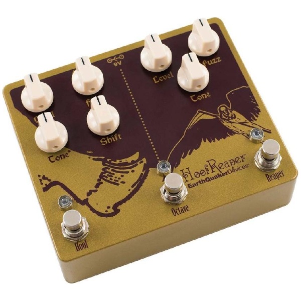 EarthQuaker Devices Hoof Reaper Double Fuzz with Octave Up Pedal