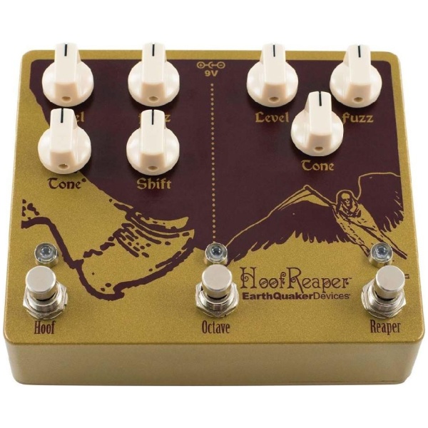 EarthQuaker Devices Hoof Reaper Double Fuzz with Octave Up Pedal