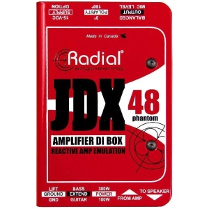 Radial Engineering JDX-48 Guitar amp DI with speaker emulation & reactive load