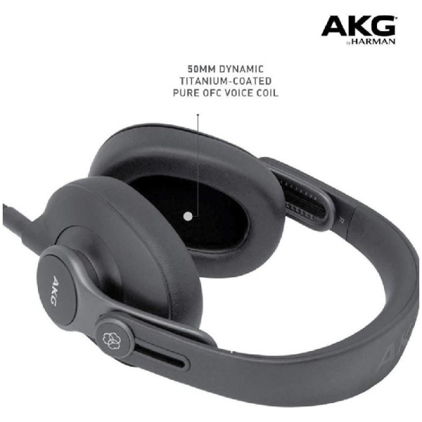 AKG Pro Audio K371 Over-Ear Closed-Back Foldable Studio Headphones