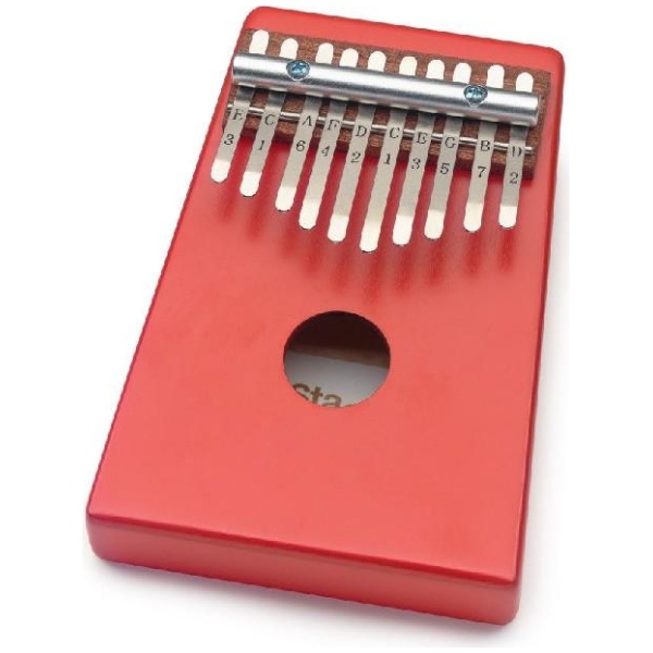 Stagg 10 Key Kalimba Red