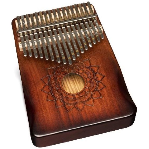 Stagg 17 Key Pro Kalimba Natural Mahogany