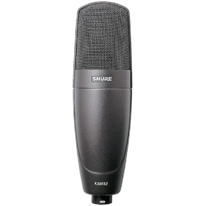 Shure KSM32 Cardioid Condenser Studio Side Address Microphone