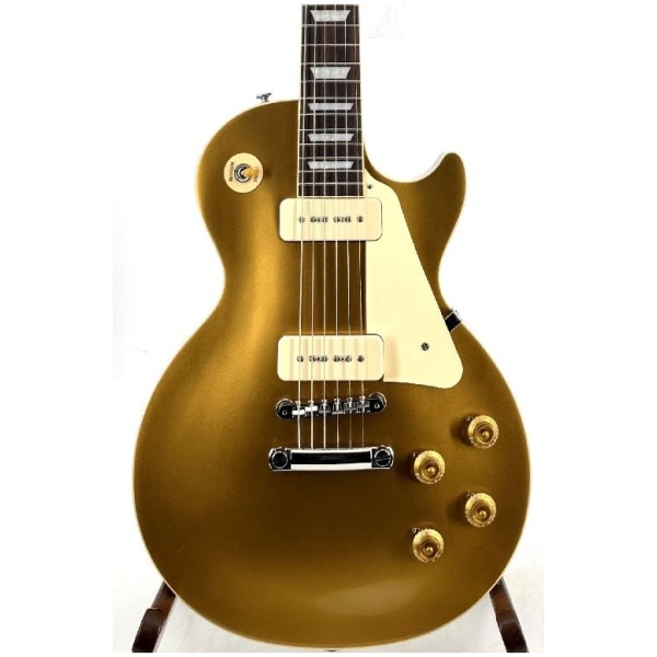 Gibson USA Les Paul Standard 50s P-90 Electric Guitar Goldtop w/ Case Ser#: 210230164