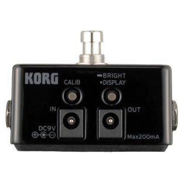 Korg PBX Pitchblack X Chromatic Pedal Tuner for Guitar or Bass