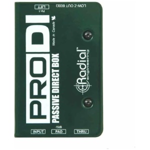 Radial Engineering PRODI Passive DI Direct Box