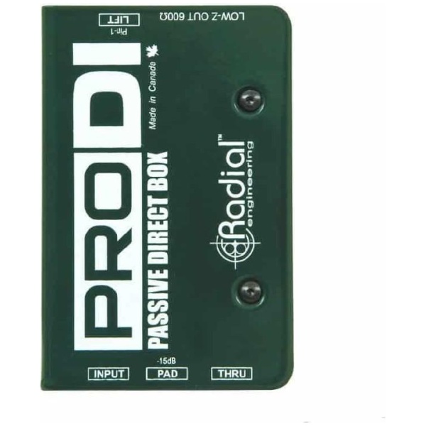 Radial Engineering PRODI Passive DI Direct Box