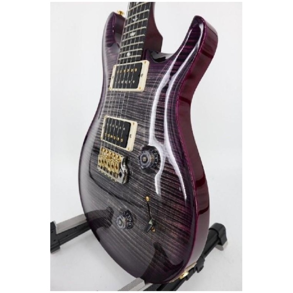 Paul Reed Smith PRS Core Custom 24 10 Top Grey with Purple Wrap Burst Ser # 321039
