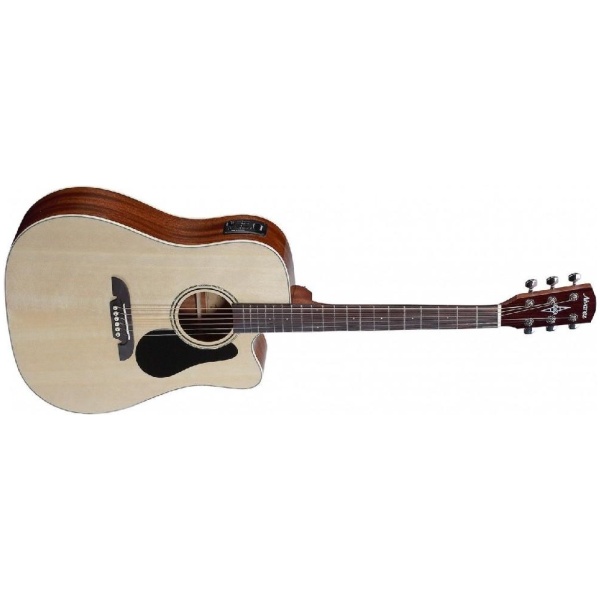 Alvarez RD26CE Acoustic Electric Guitar Natural Finish with Deluxe Gigbag