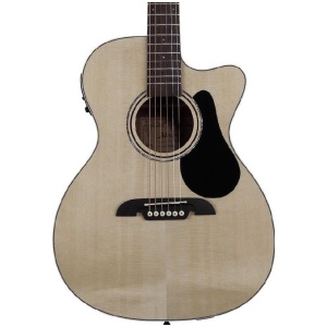 Alvarez RF26CE Acoustic Electric Guitar Natural Finish with Deluxe Gigbag