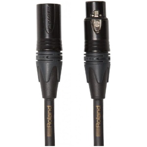 Roland 3ft Microphone Cable - Black Series