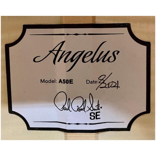 Paul Reed Smith PRS AE50EBG Angeles Acoustic Electric Guitar Natural Ser#: E18833