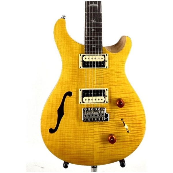 Paul Reed Smith PRS SE Custom 22 Semi Hollow Santana Yellow Ser#: E24466