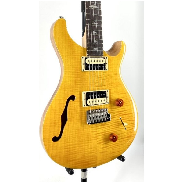Paul Reed Smith PRS SE Custom 22 Semi Hollow Santana Yellow Ser#: E24466