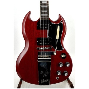 Gibson SG Standard '61 Faded Maestro Vibrola Vintage Cherry Satin Ser#: 206530008