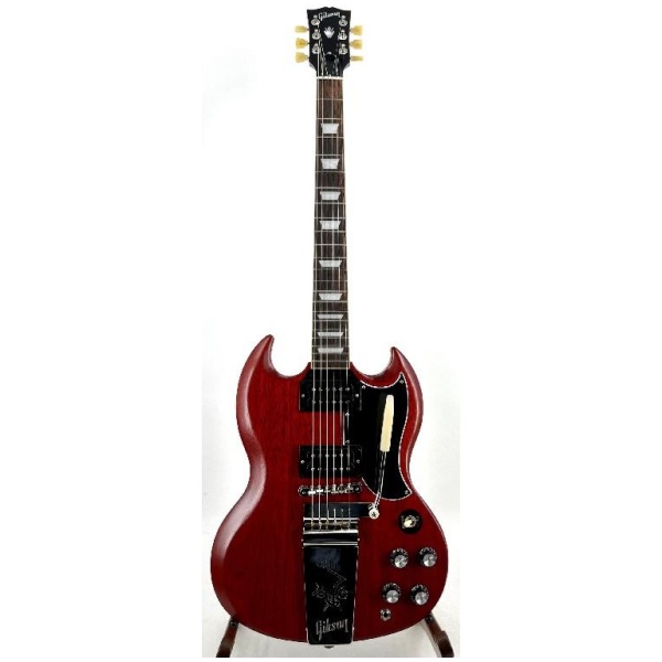 Gibson SG Standard '61 Faded Maestro Vibrola Vintage Cherry Satin Ser#: 206530008