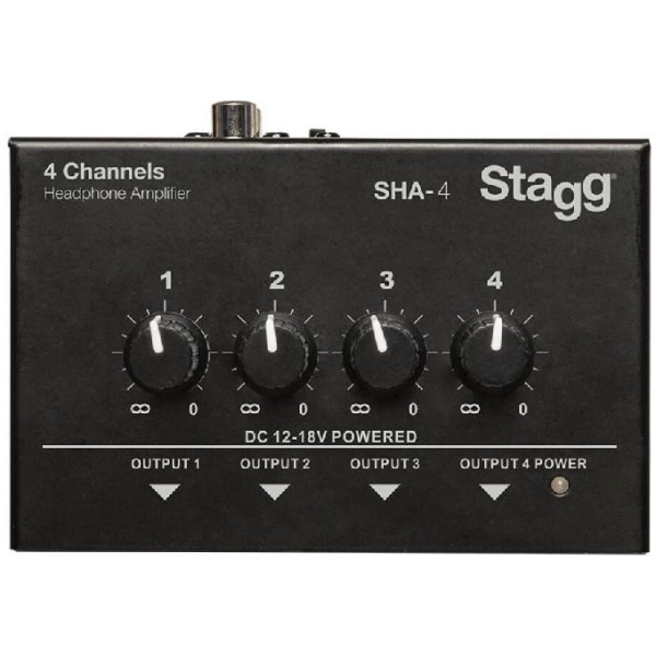 Stagg 4 Channel Headphone Mixer