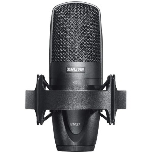 Shure SM27 Cardioid Large-Diaphragm FET Studio Condenser Microphone