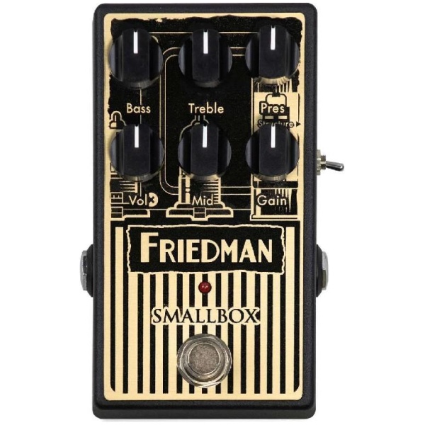 Friedman SMALL-BOX Overdrive Pedal based on the Small-Box Amp