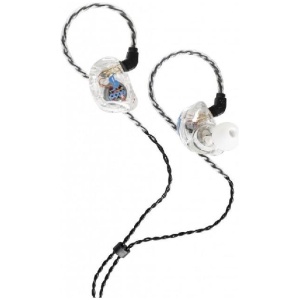 Stagg SPM-435 TR Quad Driver Sound Isolating In Ear Monitors with Case -Translucent