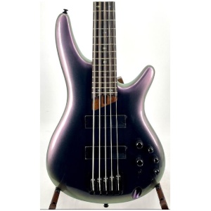 Ibanez SR505E 5-String Electric Bass Guitar Black Aurora Burst