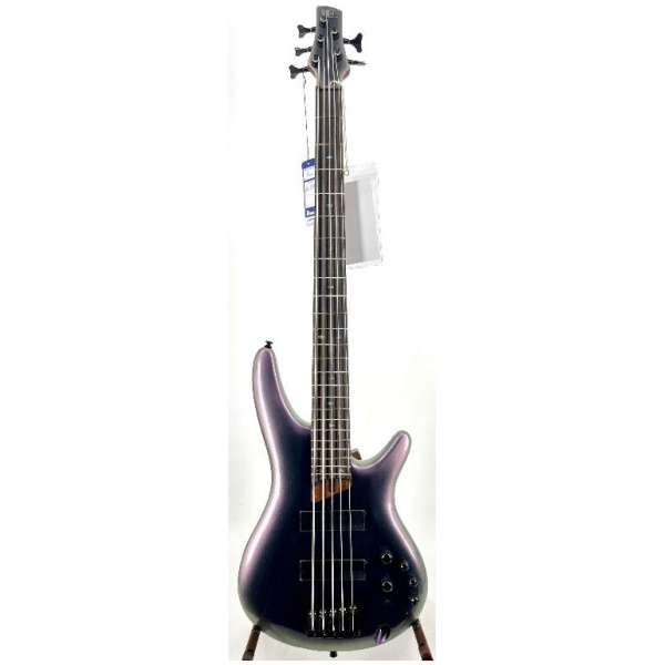 Ibanez SR505E 5-String Electric Bass Guitar Black Aurora Burst