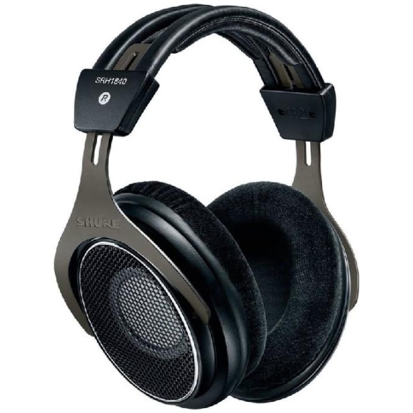 Shure SRH1840 Open Back Critical Listening Studio Monitoring Headphones