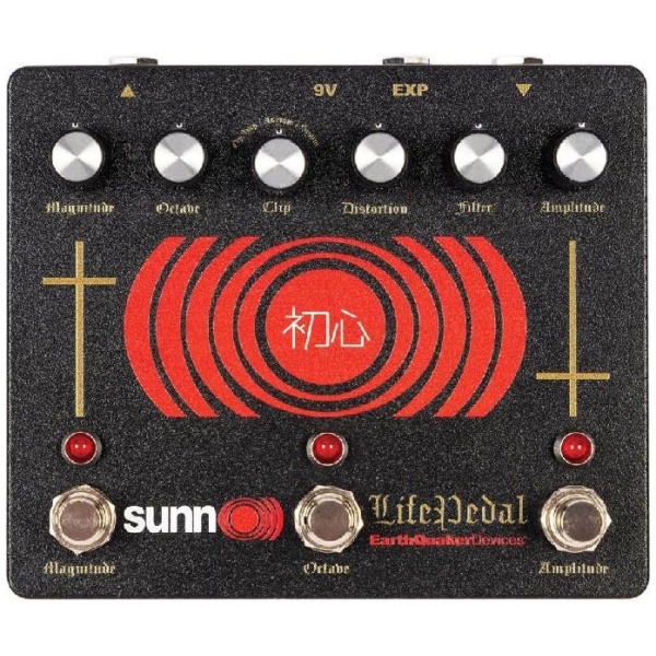 EarthQuaker Devices Sunn O))) Life Octave Distortion plus Booster Pedal