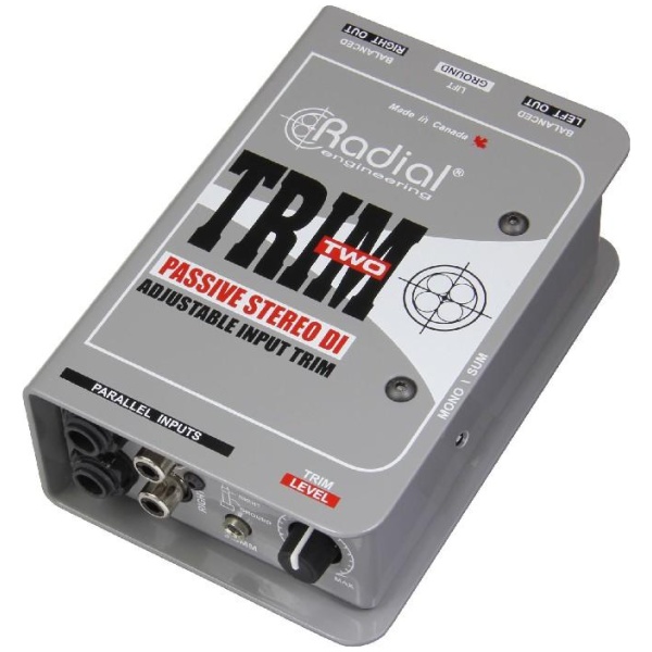 Radial Engineering TRIM-TWO Passive DI for AV with Level Control