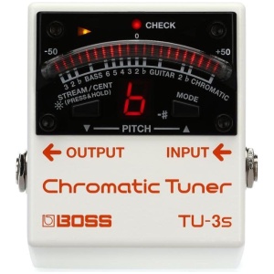 Boss TU-3S Chromatic Guitar Tuner