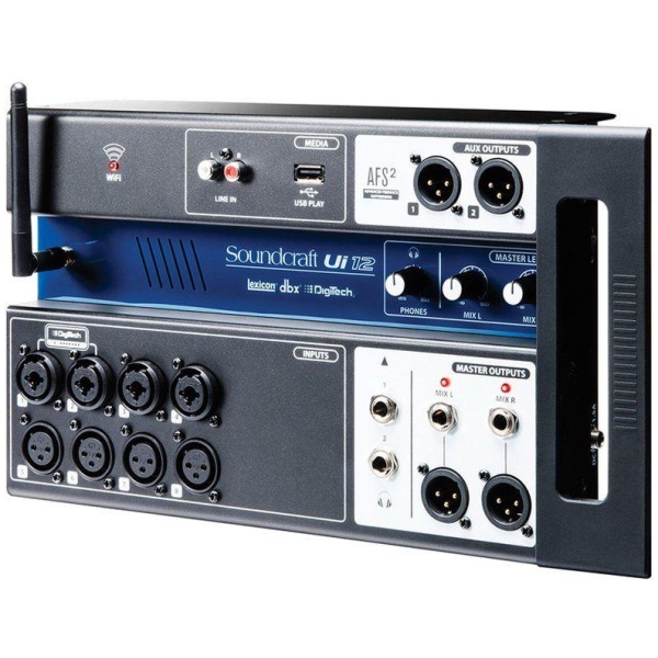 Soundcraft Ui12 Remote Controlled Digital Mixing System