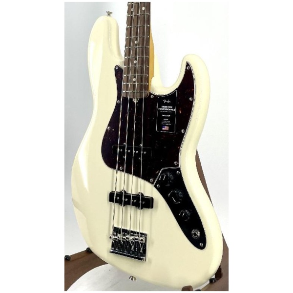 Fender American Professional II Jazz Bass Olympic White Ser# US210013186