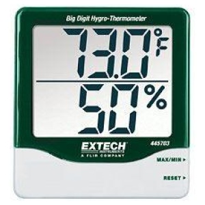 Taylor Big Digit Hygrometer Thermometer by Extech Instruments