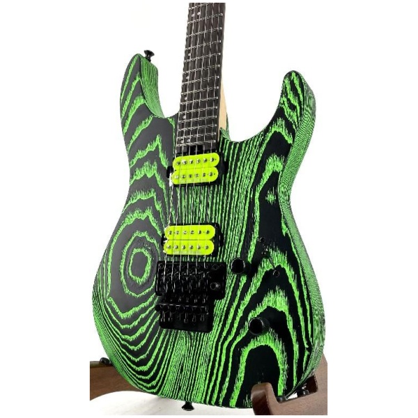 Jackson PRO DK2 Electric Guitar Green Glow Ser# KWJ2210100