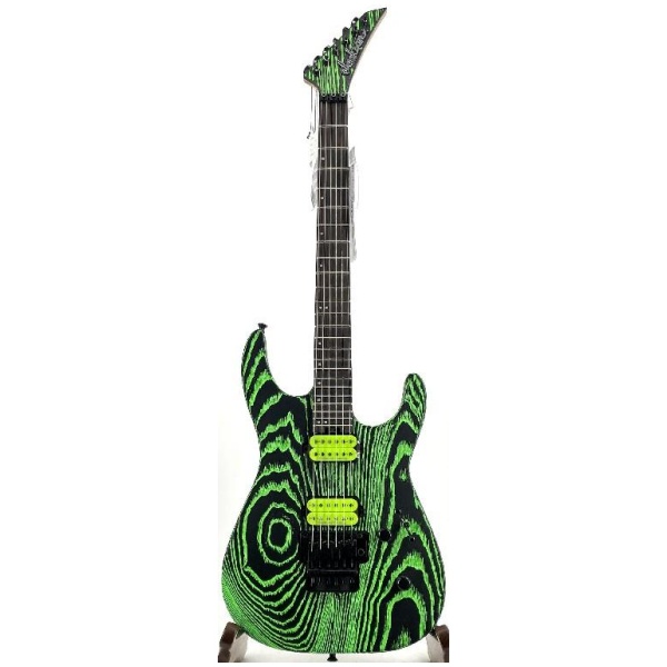 Jackson PRO DK2 Electric Guitar Green Glow Ser# KWJ2210100