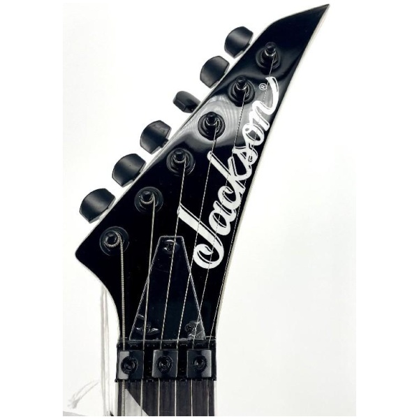 Jackson JS32Q Arched Top Dinky Electric Guitar - Trans Blue