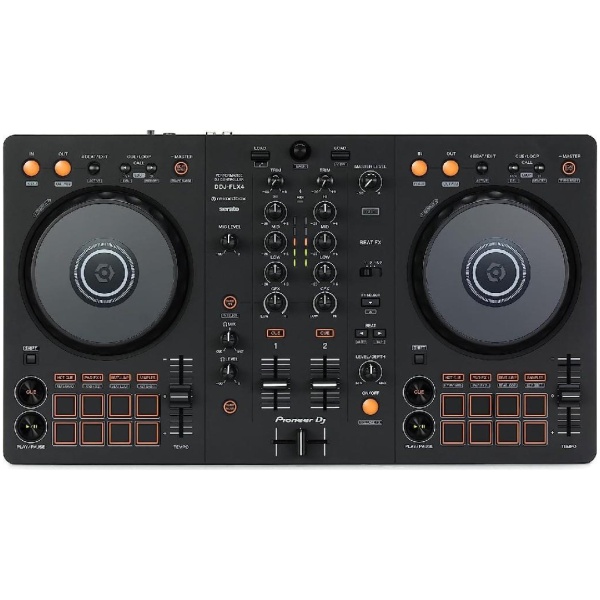 Pioneer DJ DDJ-FLX4 2 Channel Rekordbox or Serato DJ Controller