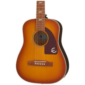 Epiphone Lil' Tex Outfit Acoustic Guitar Faded Cherry Sunburst